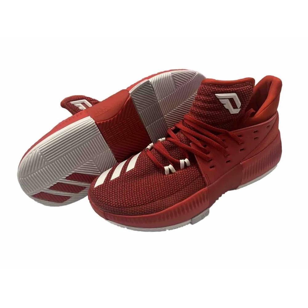 Red Adidas Dame Lillard 3